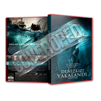 Mermaid Down - 2019 Türkçe Dvd Cover Tasarımı